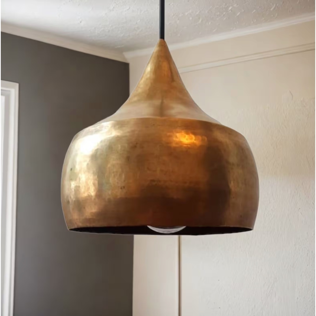 Pendant Light Handcrafted Copper Pendant