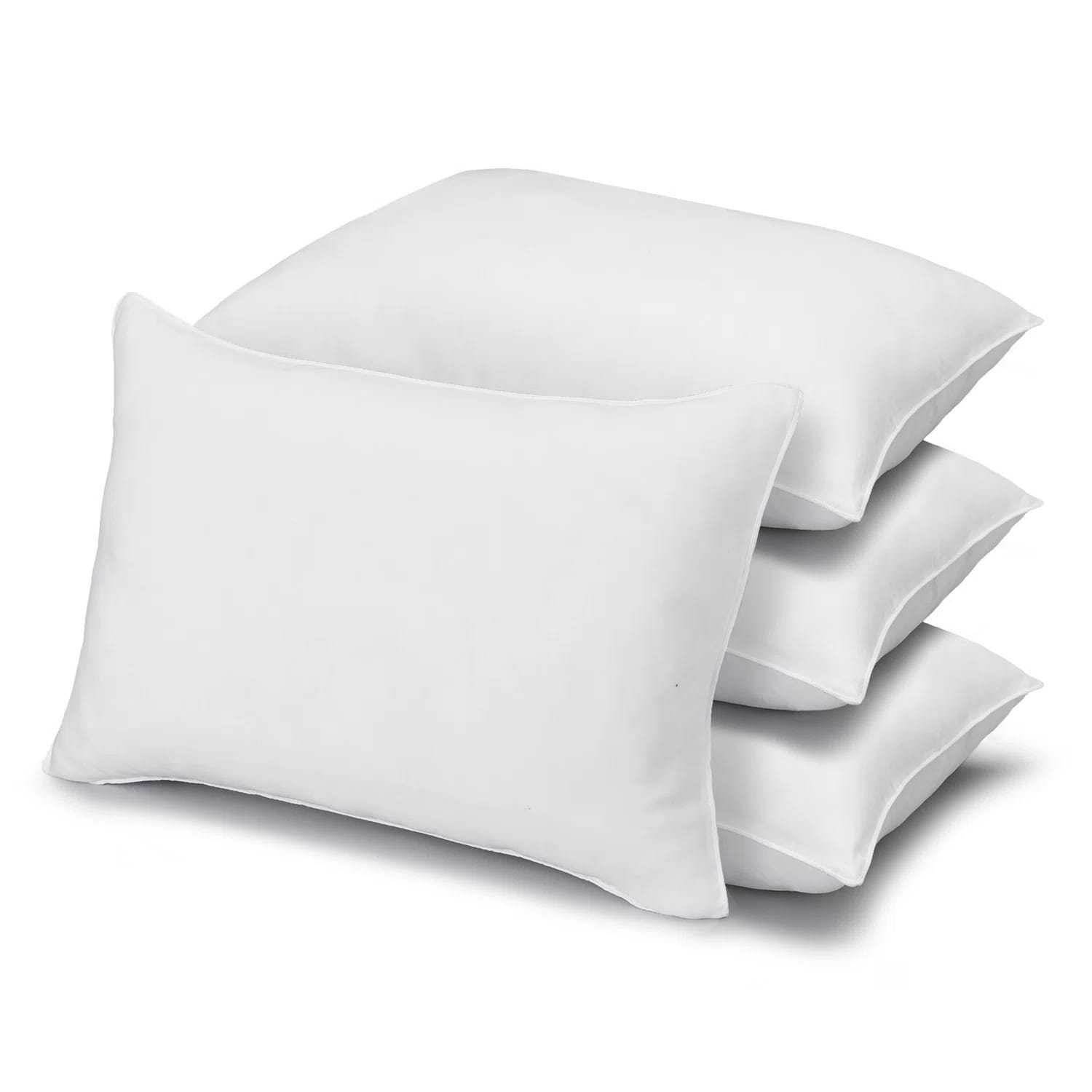 Santos Down Alternative Soft Stomach Sleeper Pillow (Set of 4)