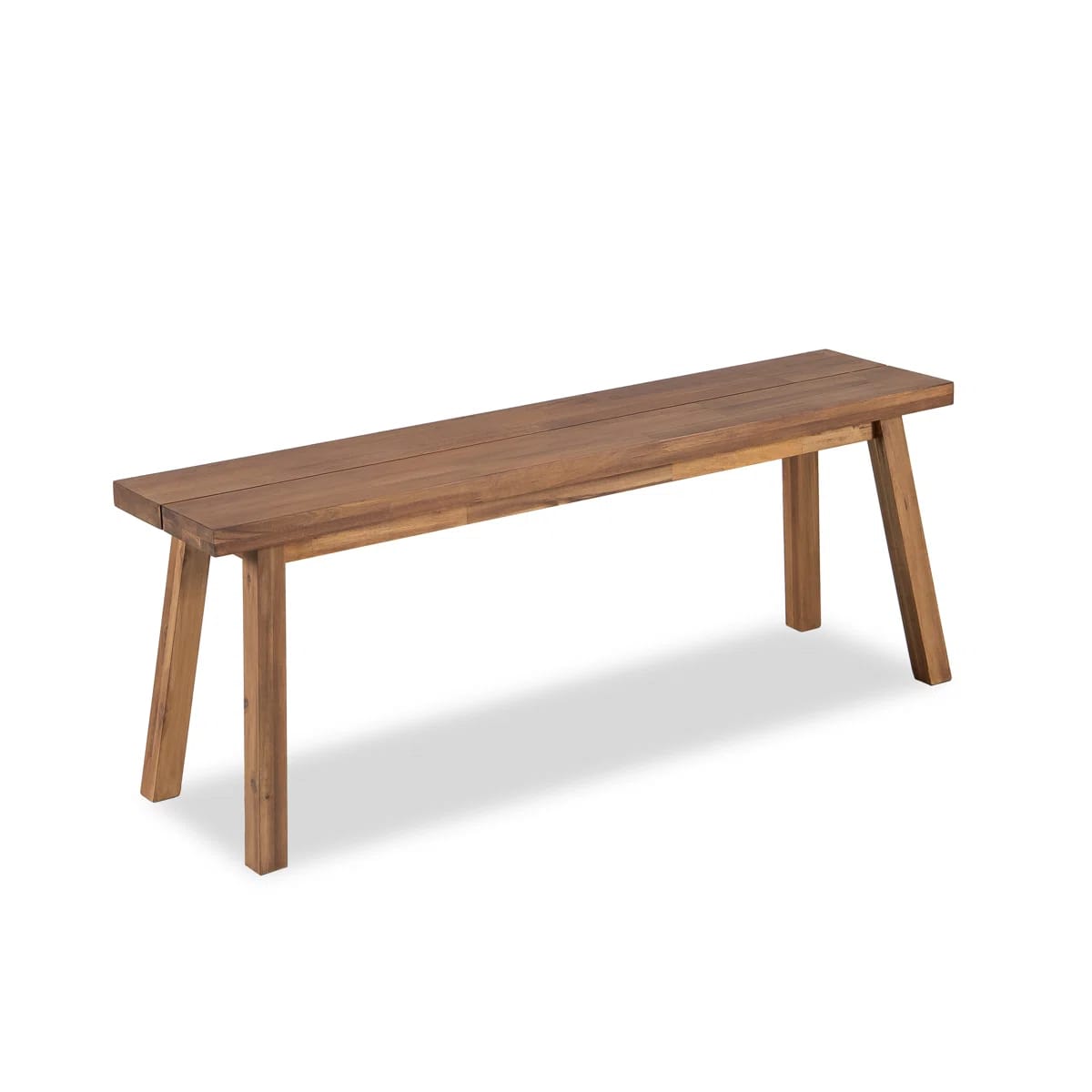 Solid Wood Outdoor Bench