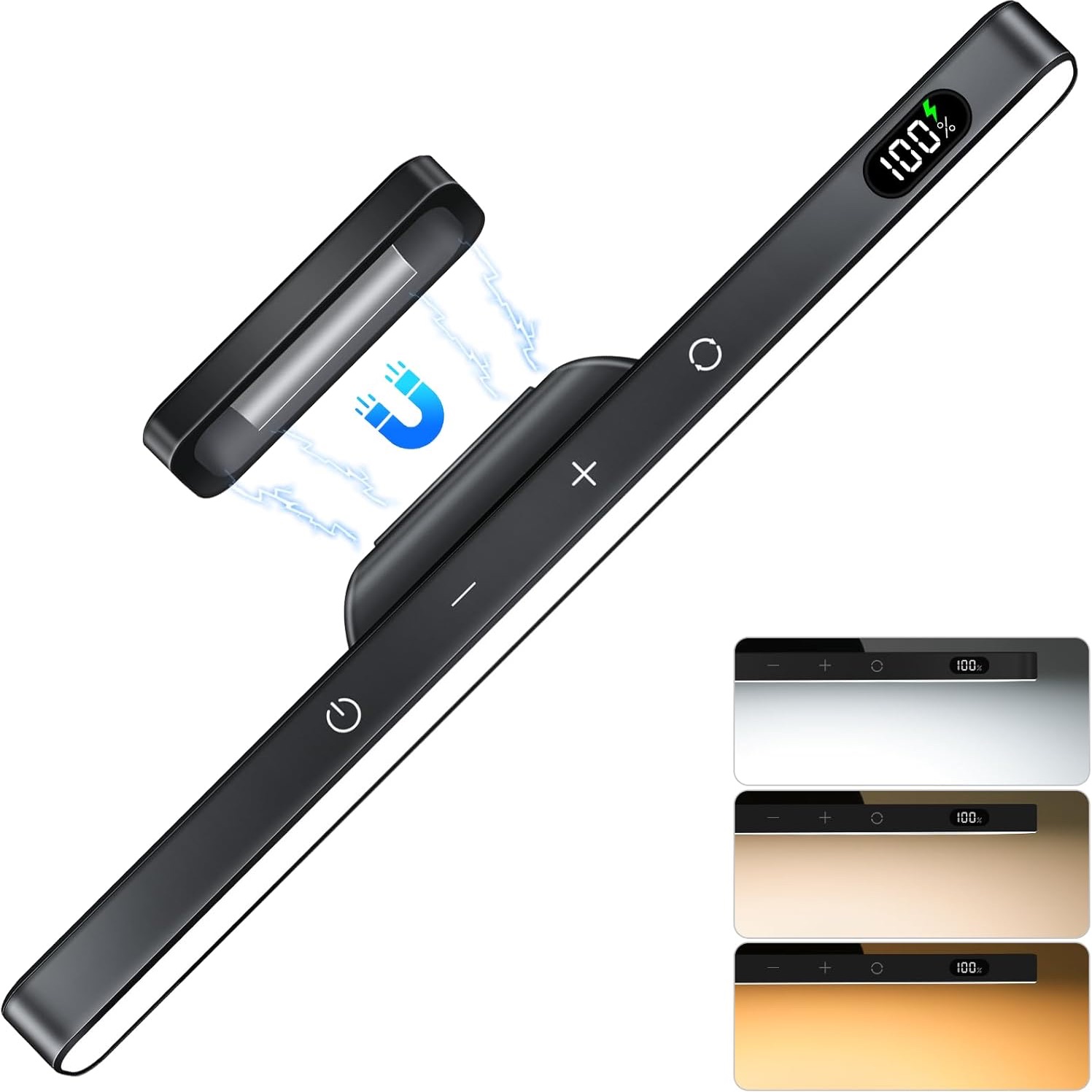 3W Dimmable Mirror Lights,3 Colors Adjustable Wall Light with 120 LED,Touch Control