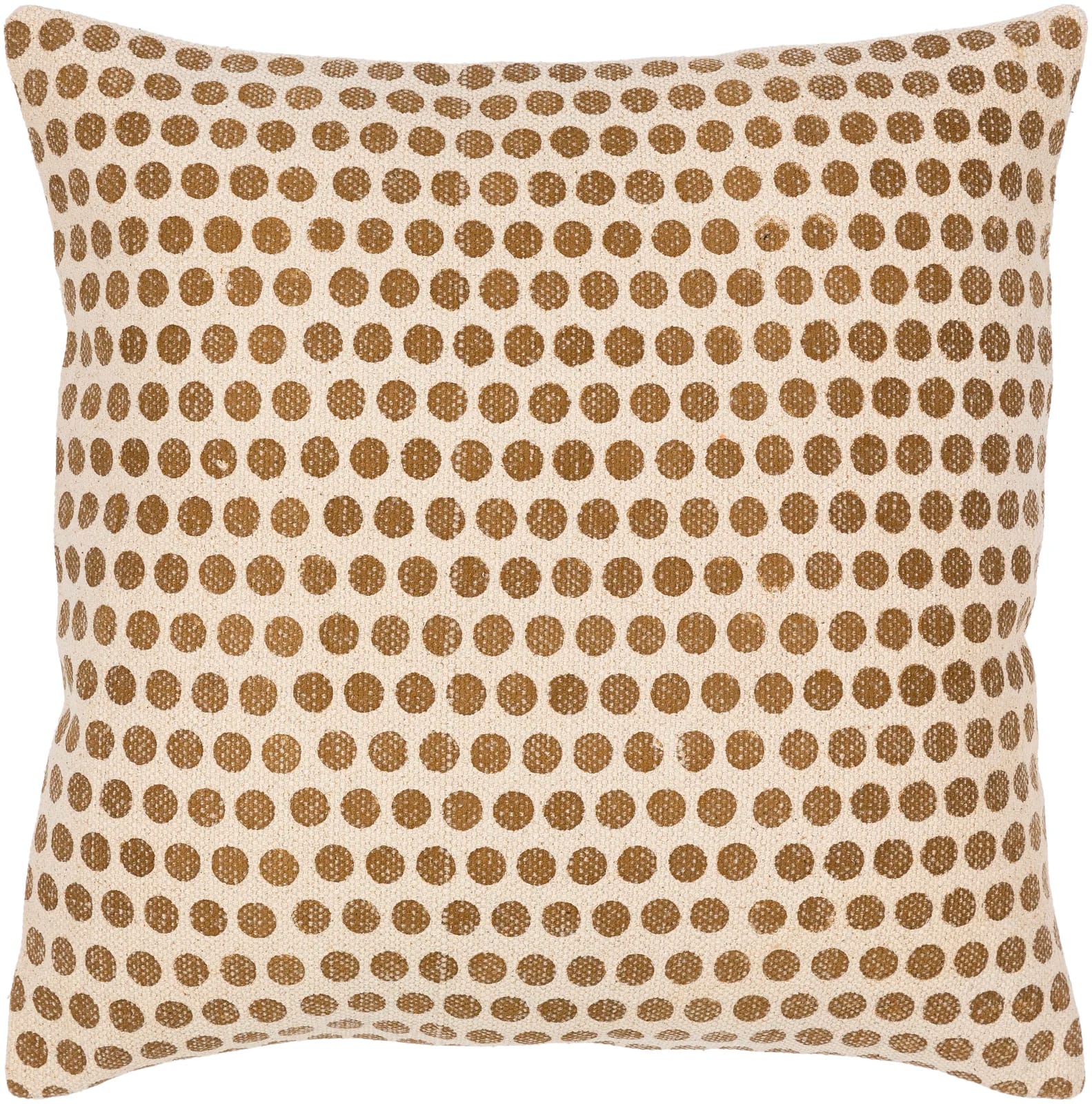 Zetta Polka Dots Cotton Pillow Cover