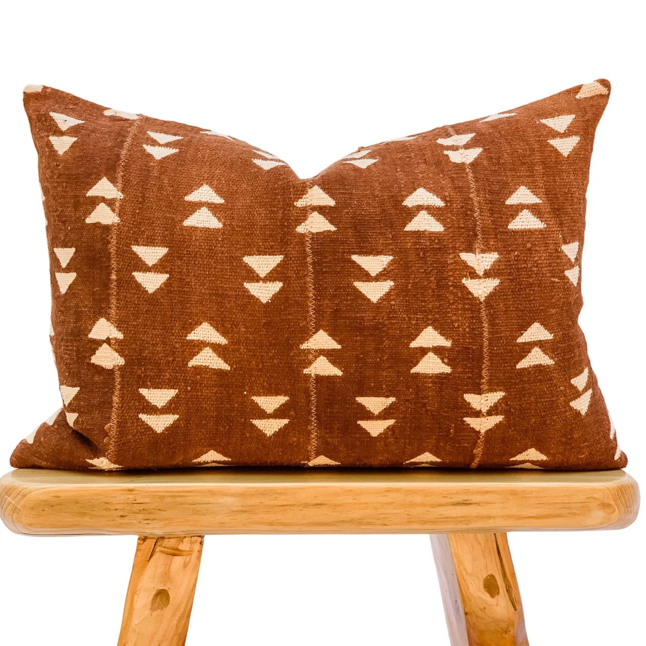 Authentic African Pillow Lumbar Mudcloth