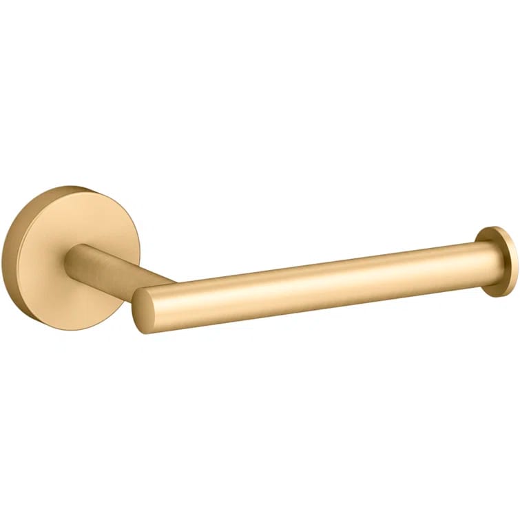 K-27292-2MB Elate Toilet Paper Holder, Minimalist Wall-Mount Bathroom Toilet Paper Holder