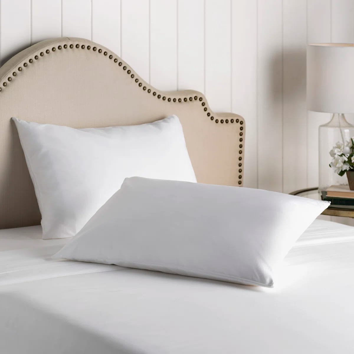 Washable Zippered Pillow Protector (Set of 2)