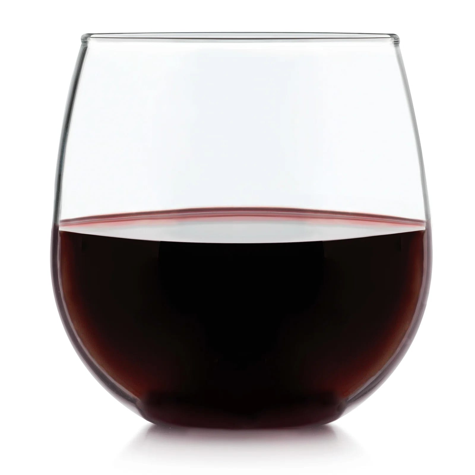 Libbey Stemless Red Wine Glasses, 17 oz. (Set of 8)