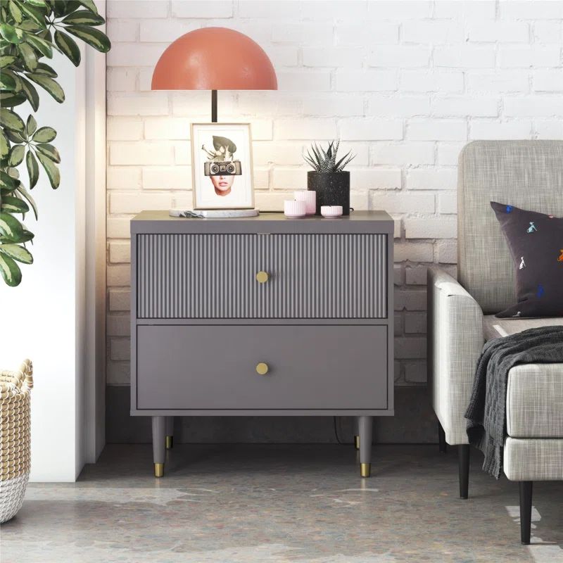Elizabeth 2 Drawer Nightstand