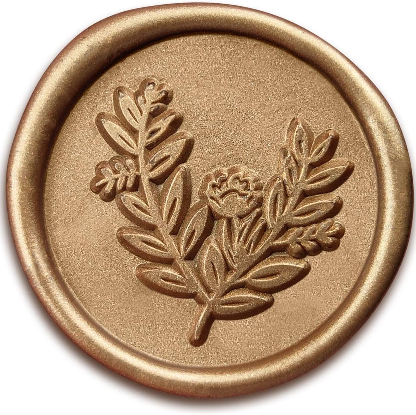 Gold Wax Seal Stickers