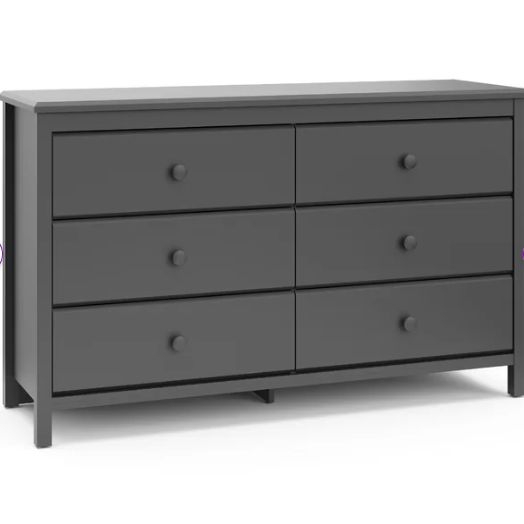 Storkcraft Alpine 6 Drawer Double Dresser