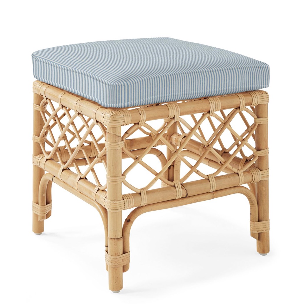 Avalon Rattan Stool