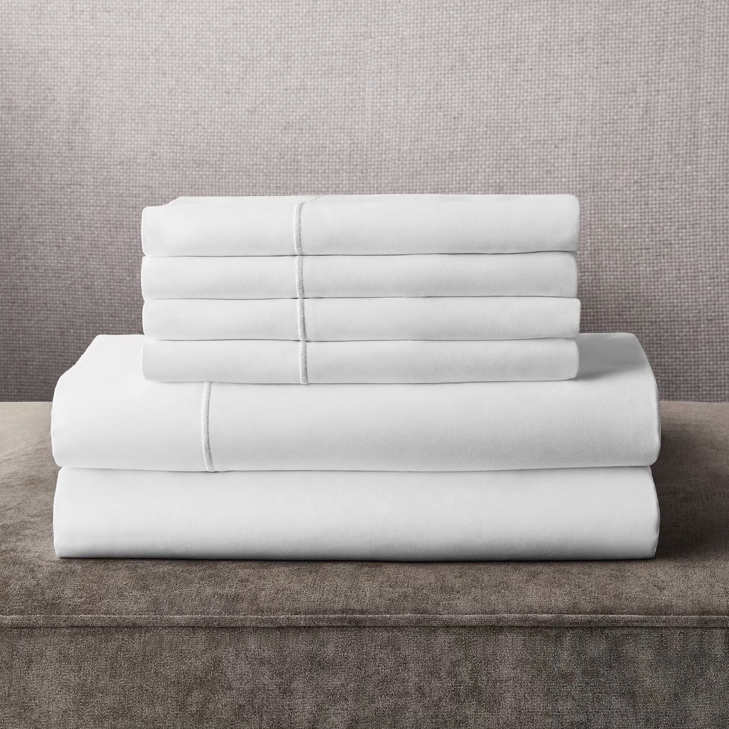 Luxury King Sheet Set – 6 Piece (White)