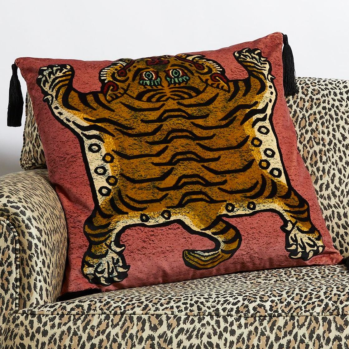 House of Hackney Saber Large Velvet Cushion