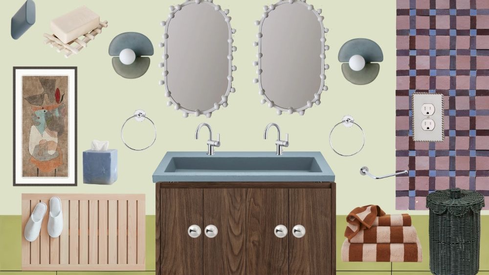 Pistachio Bathroom