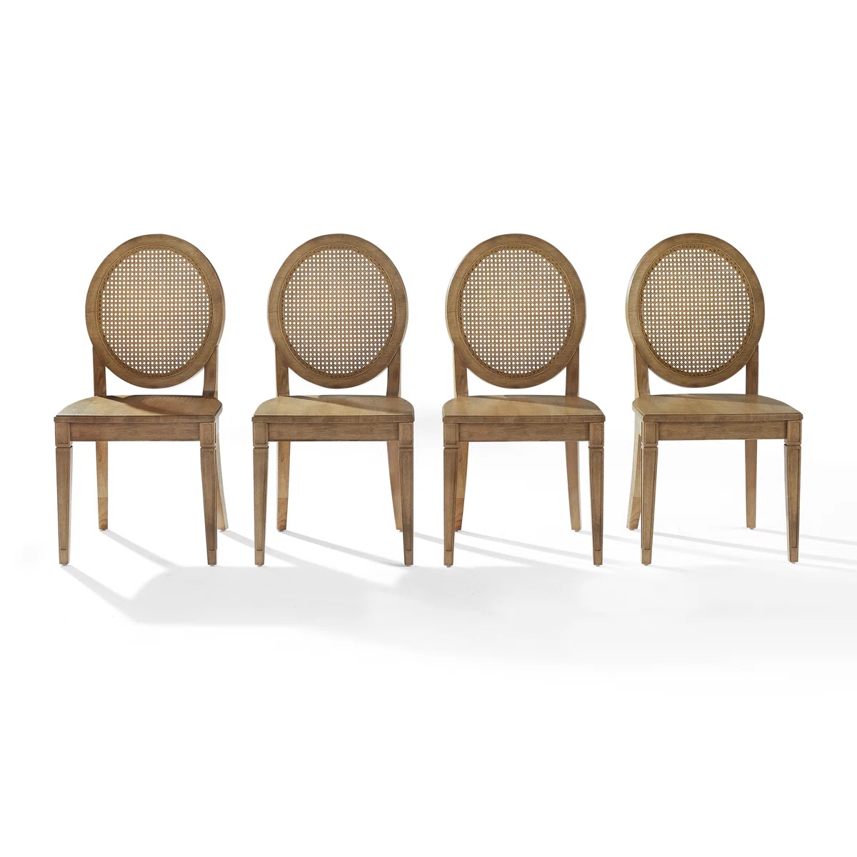 Jacolyn 4-piece Cane-back Dining Chair Set