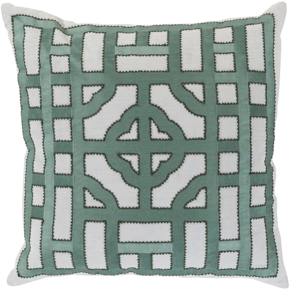 Livabliss Chinese Gate Polyester Throw Pillow