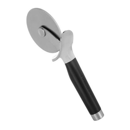 Kitchenaid Gourmet Stainless Steel Pizza Wheel With Sharp Blade To Easily Cutting Pizza Crusts