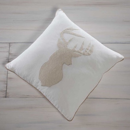 Deer Head Pillow 
