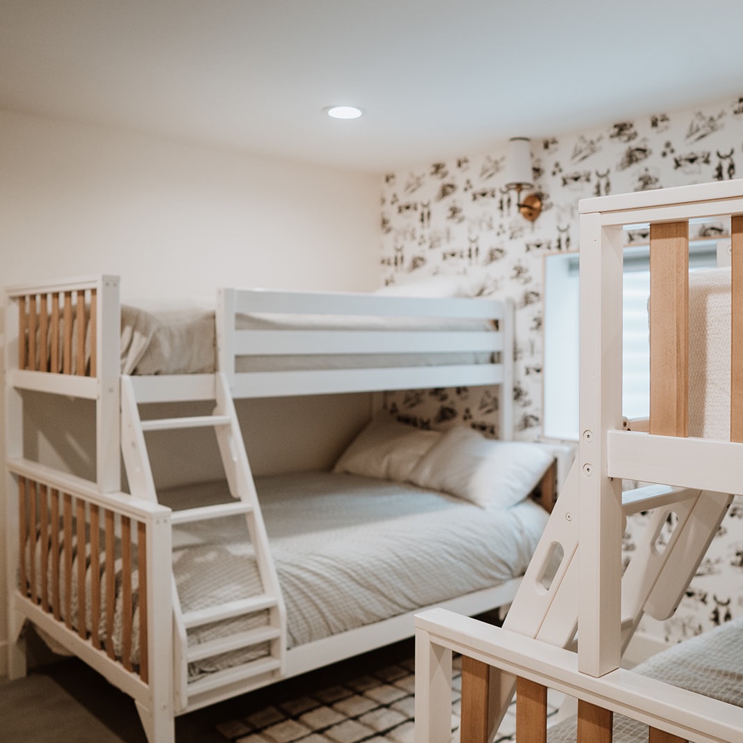 Scandinavian Twin Over Full Bunk Bed