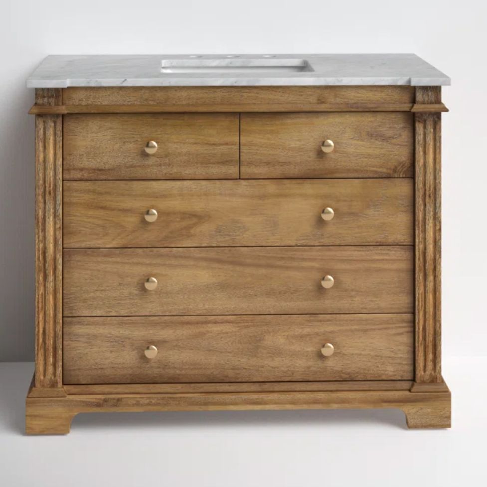 Garza 42" Single Bathroom Vanity Set