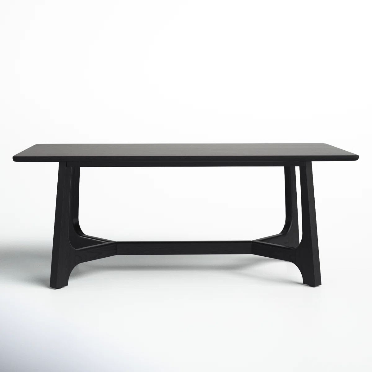 Burk 76" Trestle Dining Table