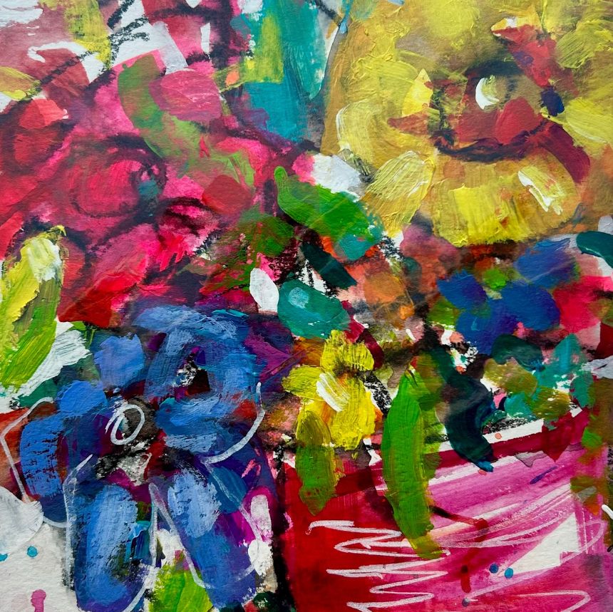Kathy Tosch Floral Painting