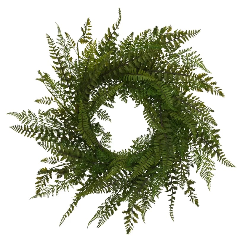 Faux Fern 26'' Wreath