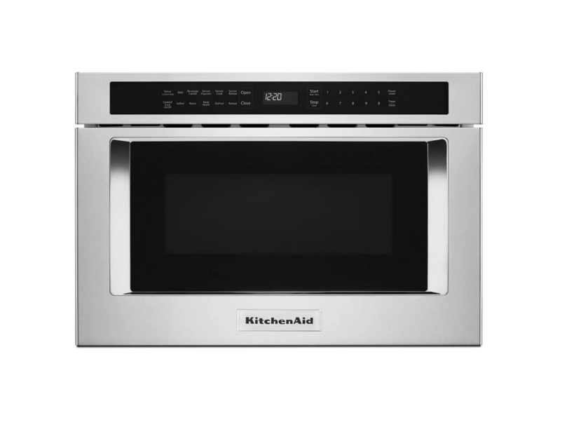 KitchenAid 24 Inch Wide 1.2 Cu. Ft. 950 Watt Drawer Microwave with Auto Touch Open/Close