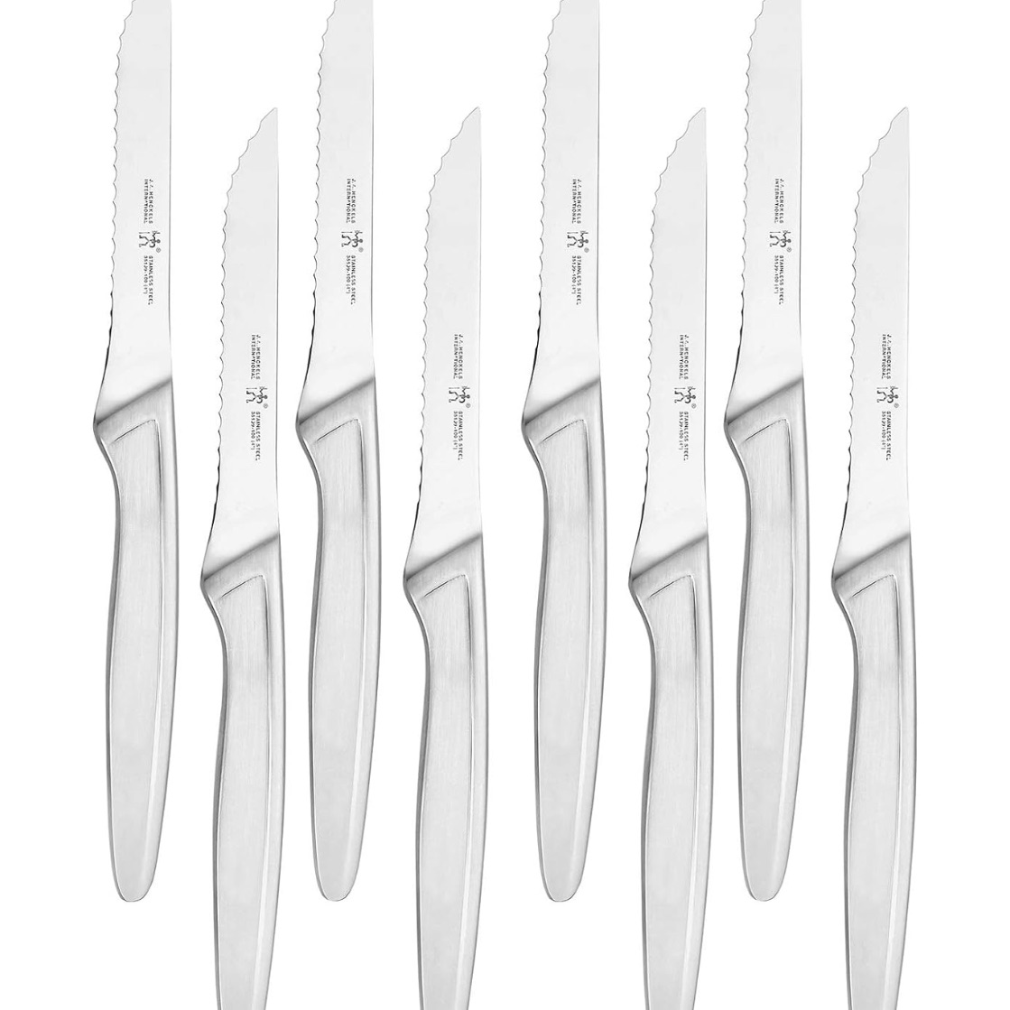 HENCKELS Razor-Sharp Steak Knife Set of 8, German Engineered