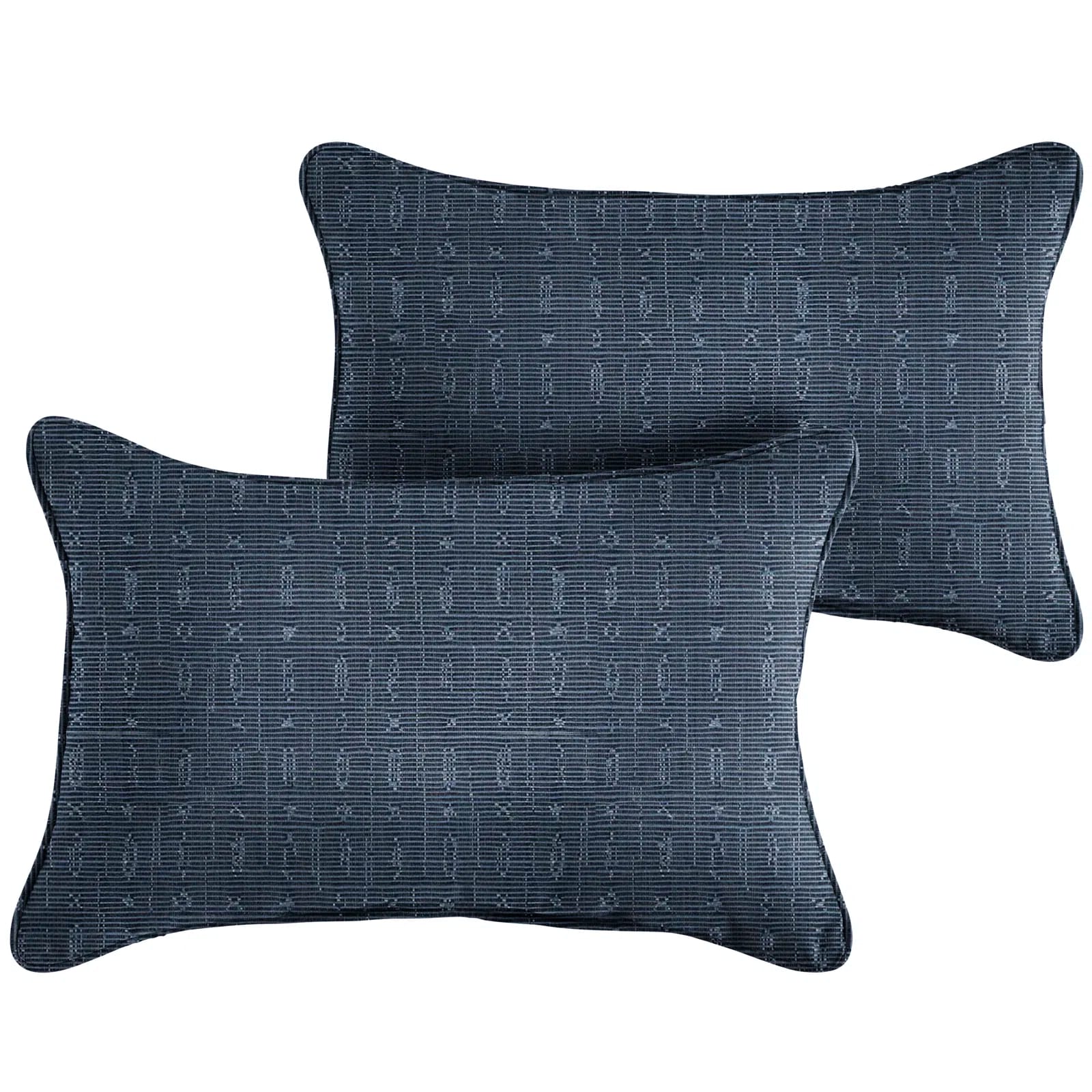New Sunbrella 2023 Geometric Sunbrella® Indoor/Outdoor Throw Pillow (Set of 2)