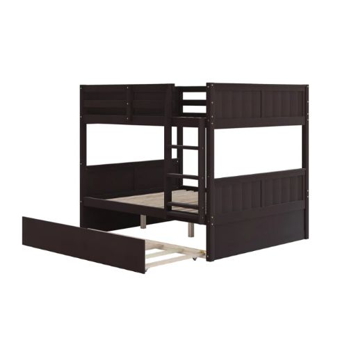 Full Over Full Bunk Bed With Trundle By Harriet Bee