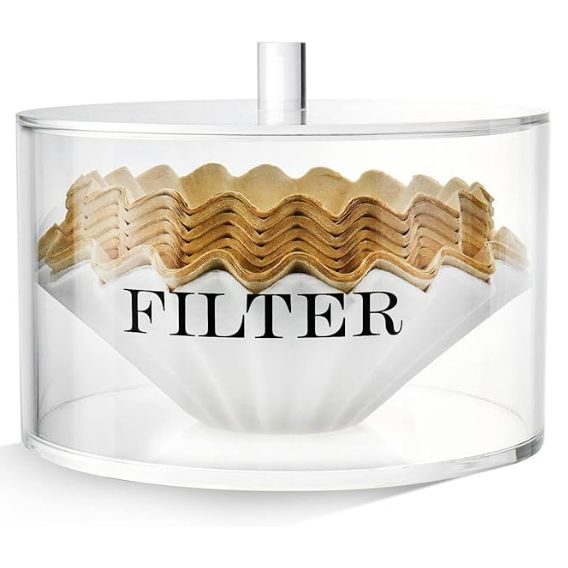 Acrylic Storage: Coffee Filter Holder