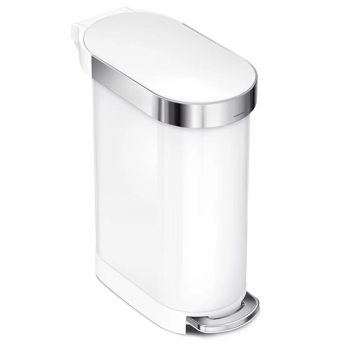 Simplehuman 45 Liter / 12 Gallon Slim Hands-Free Kitchen Step Trash Can
