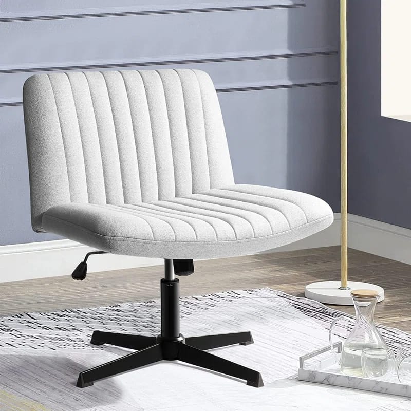 Beaussicot Polyester Desk Chair no Wheels