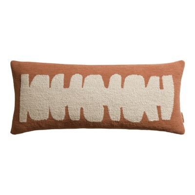 Echo Extra Wide Rust Indoor Outdoor Lumbar Pillow