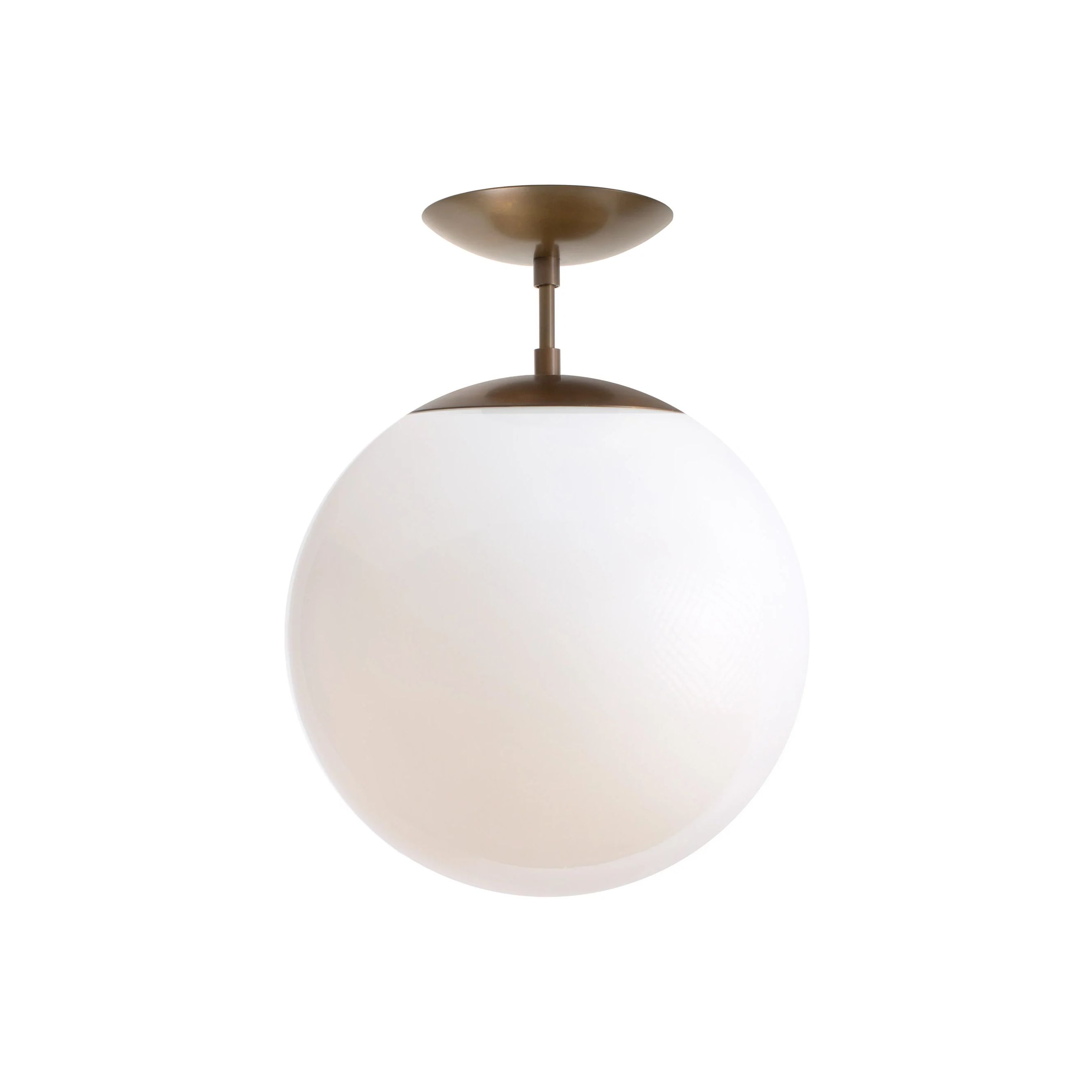 Alto Surface 12" | Flush Mount Globe By Cedar & Moss
