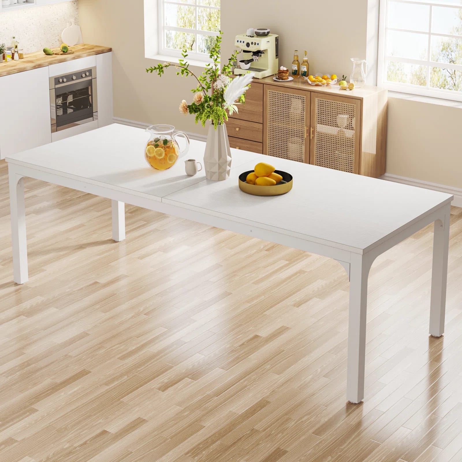 Lamekia Metal Base Dining Table