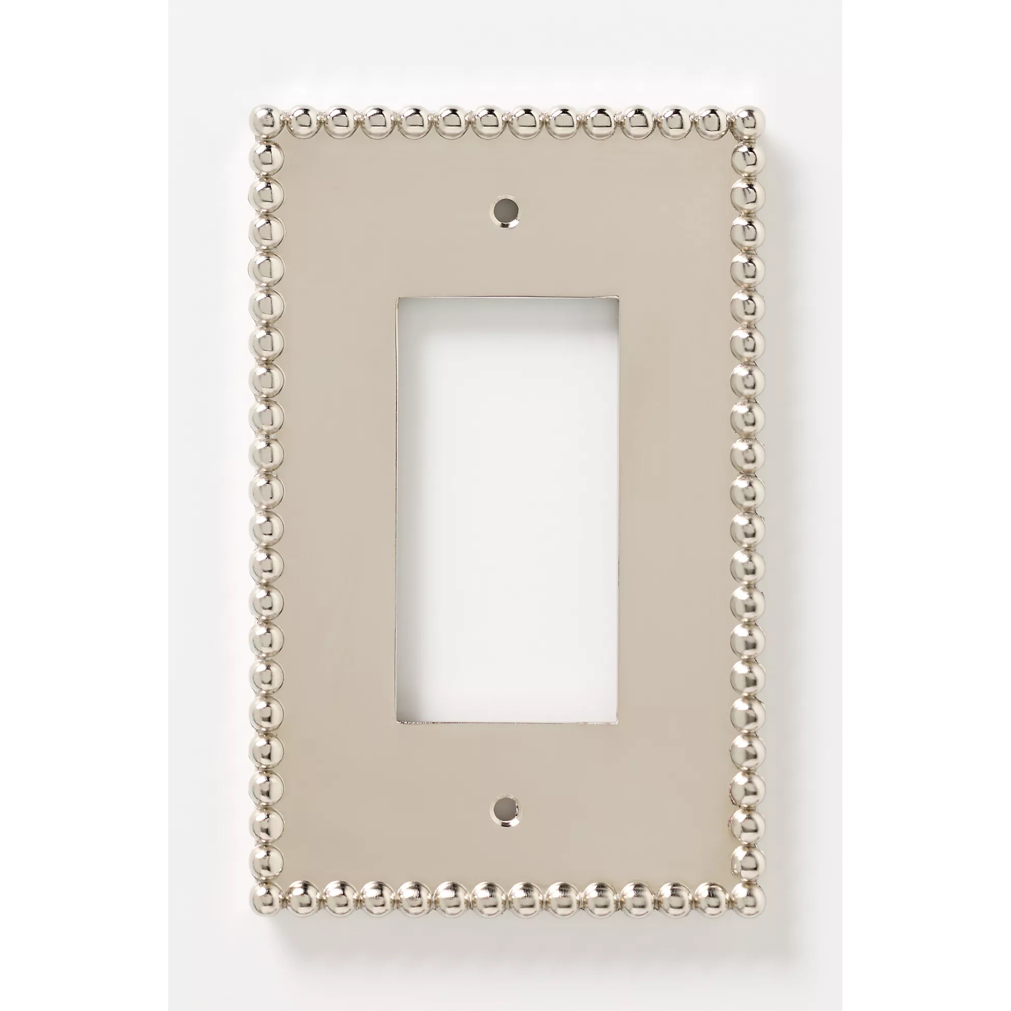 Pippa Bobbin Metal Single Rocker Switch Plate