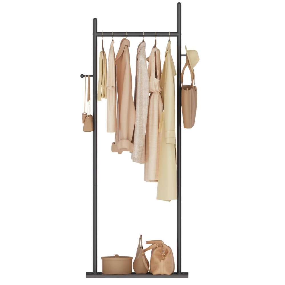 Guohnhe Large Metal Coat Rack Freestanding