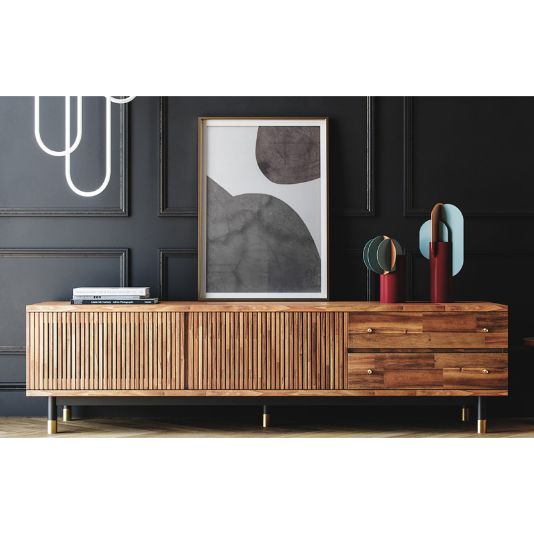 Soho Tv Stand- Low - Transitional - Entertainment Centers And Tv Stands - By Lievo