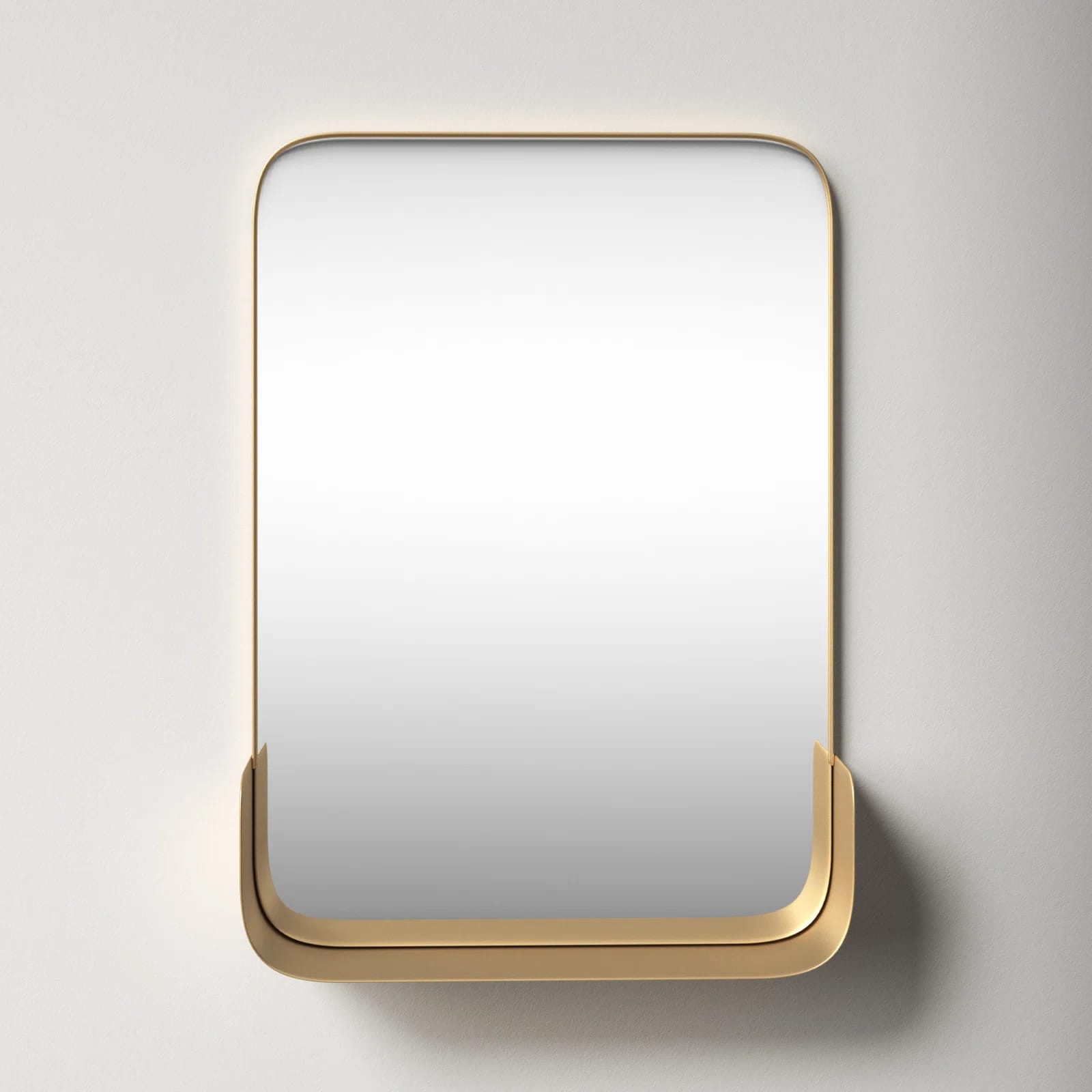 Ember Metal Rectangle Wall Mirror