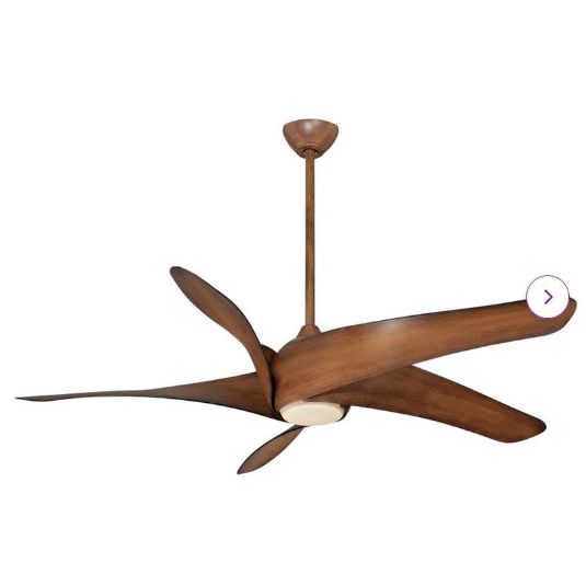Minka Aire F905L-DK Distressed Koa Artemis XL5 62" Ceiling Fan w/Remote Control 