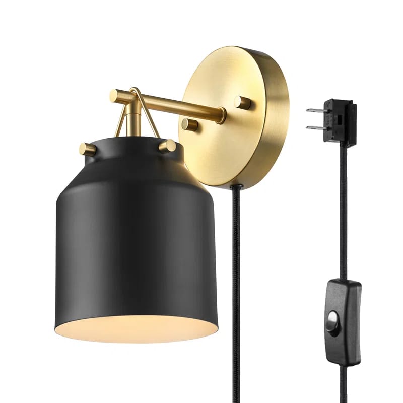 Urio Plug-in Armed Sconce