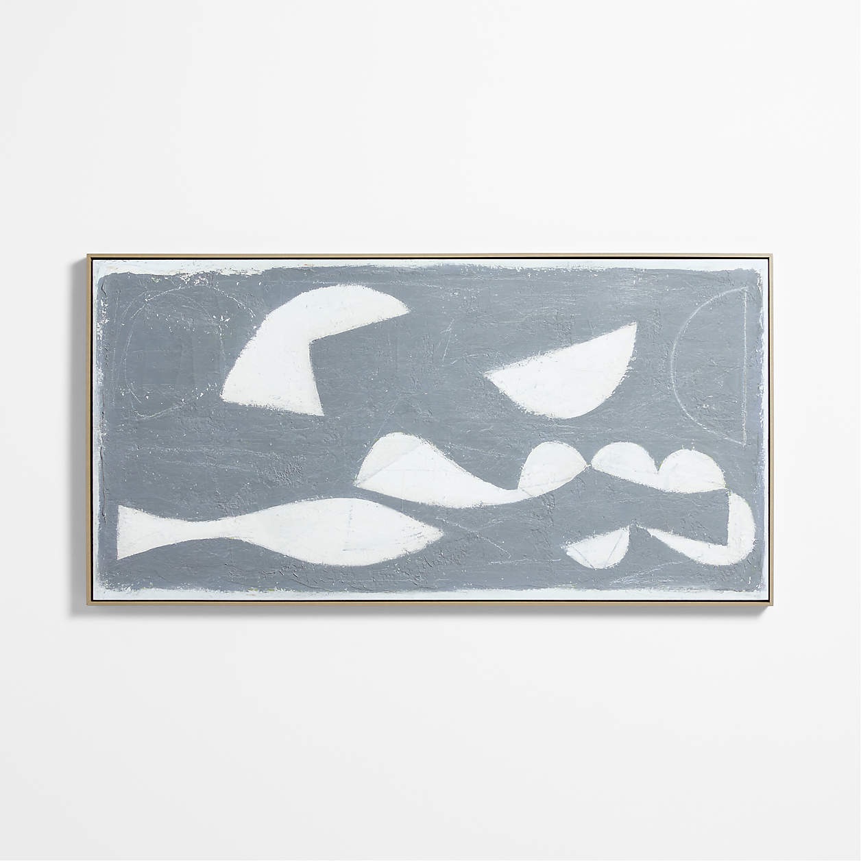 Across The Universe By Karen Parisian 30.5x59.5 Framed Wall Art Print