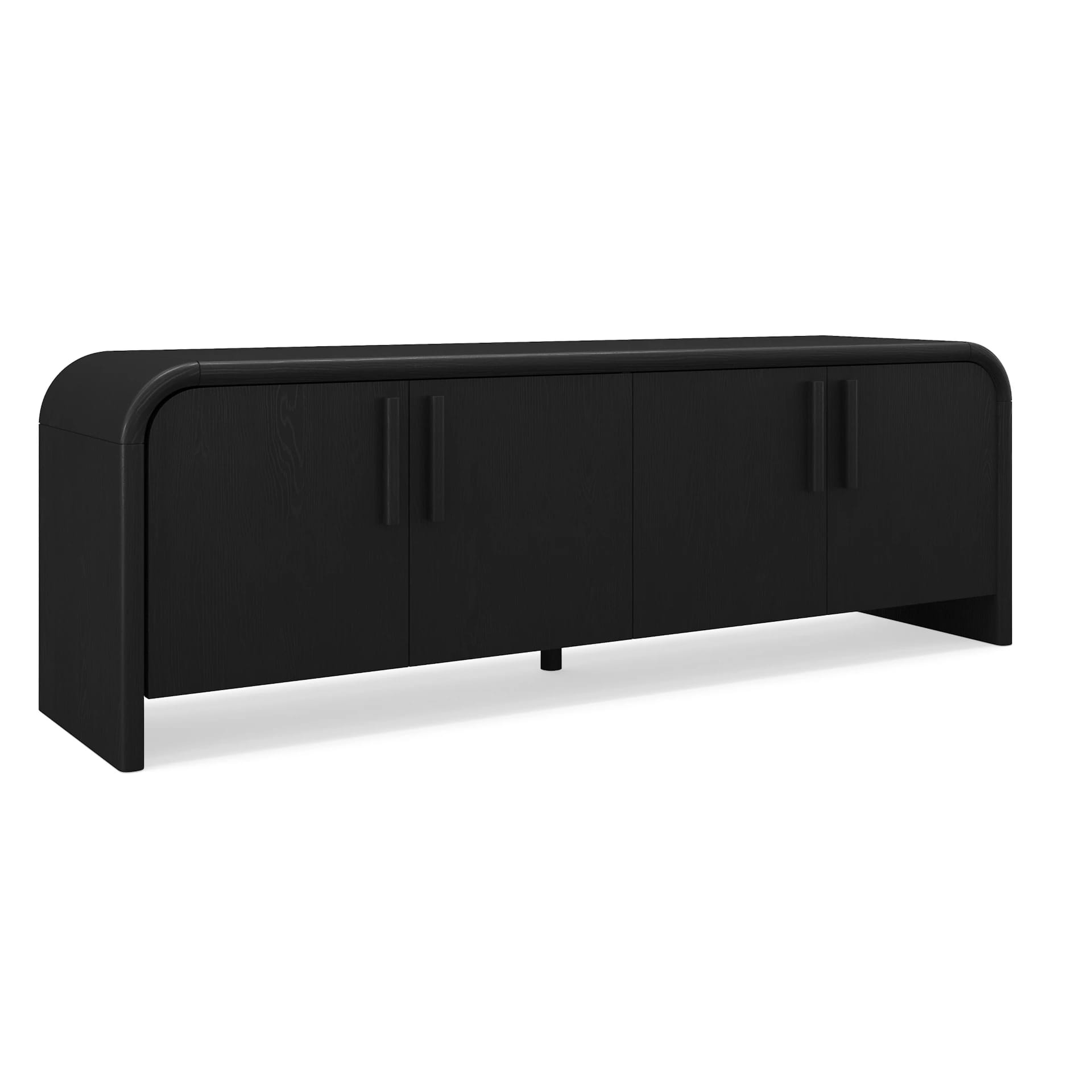 Faydra 70" Media Unit - Black Ash