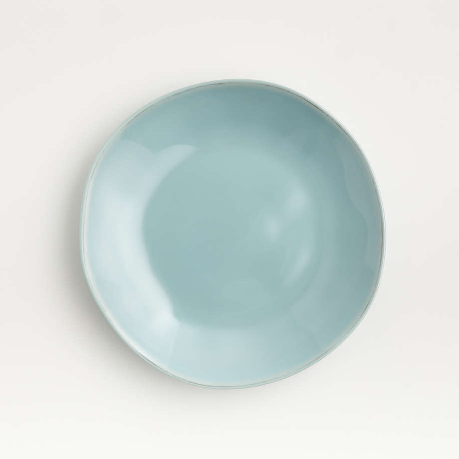Marin Blue Outdoor Melamine Salad Plate