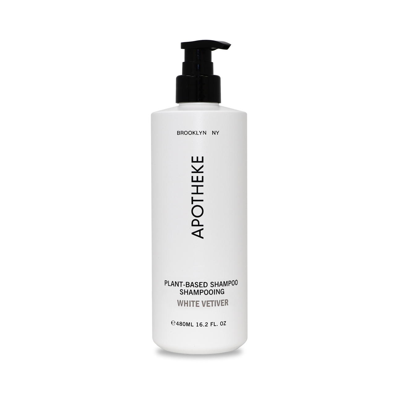 Shampoo, White Vetiver, 16 Oz Refillable Bottle | Apotheke