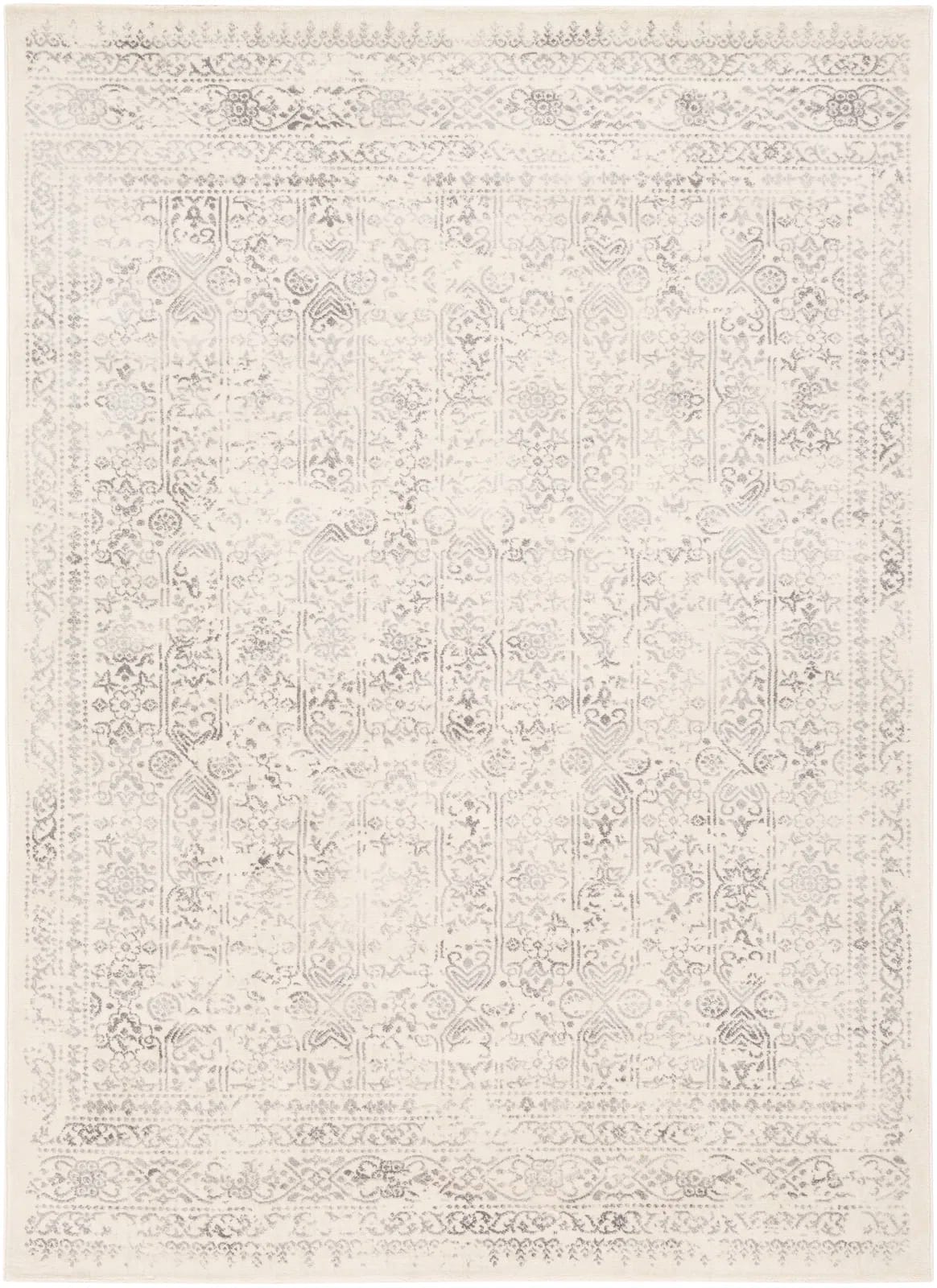 DeSoto Oriental Cream/Gray Area Rug