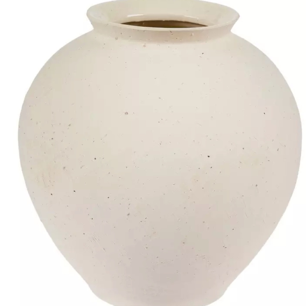 Cream Round Vase | Hobby Lobby | 2305274