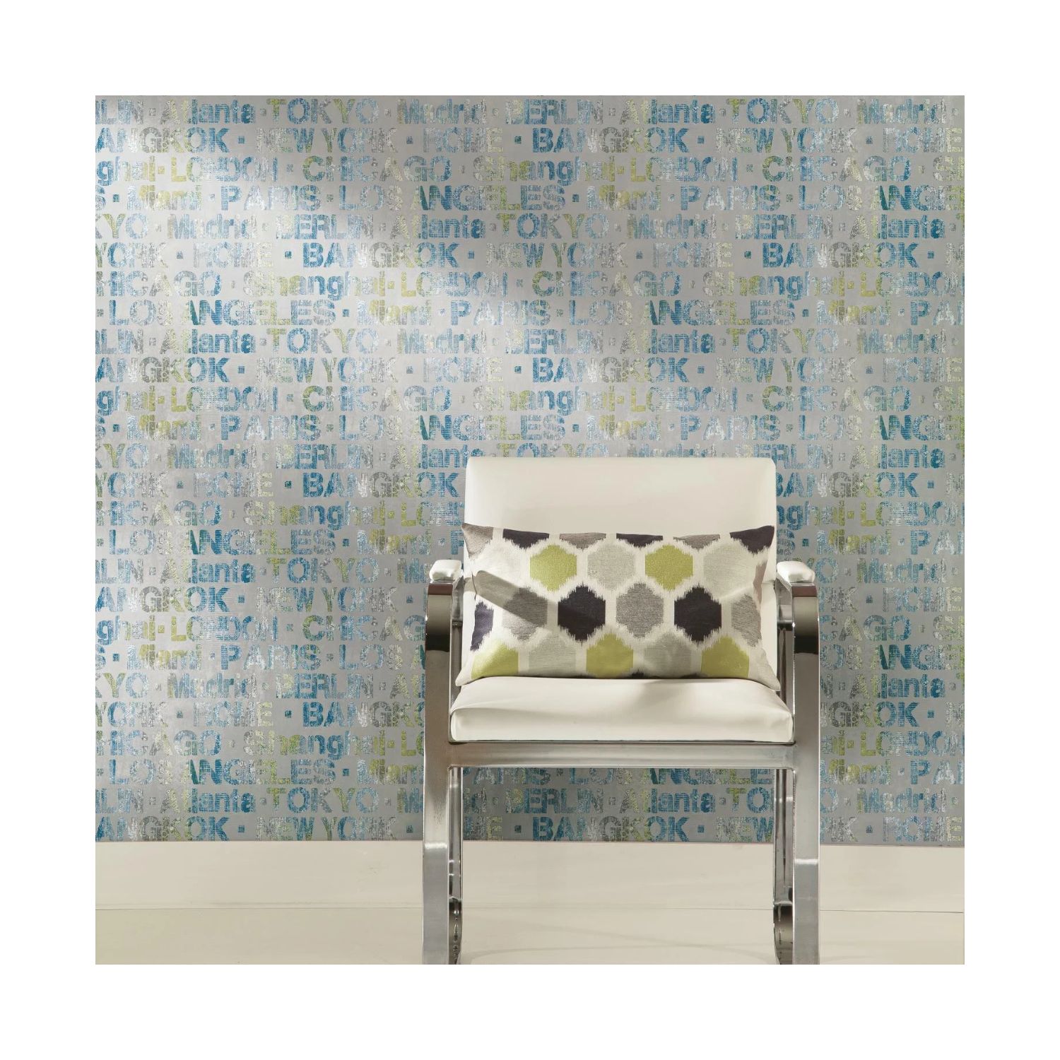 17 Stories Adesola Cities Of The World 165 L X 205 W Peel And Stick Wallpaper Roll