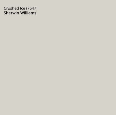 Crushed Ice Sw 7647 | White Paint Colors