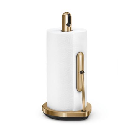 Paper Towel Holder in Brass